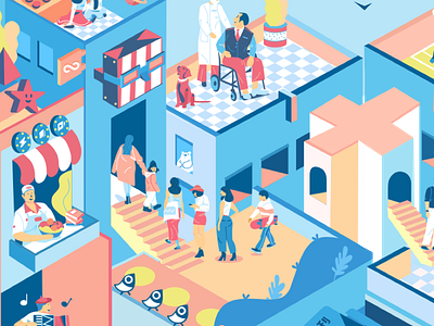 web - film illustration
