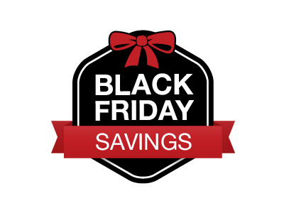 Black Friday Logo christmas holidays logo sale the home depot