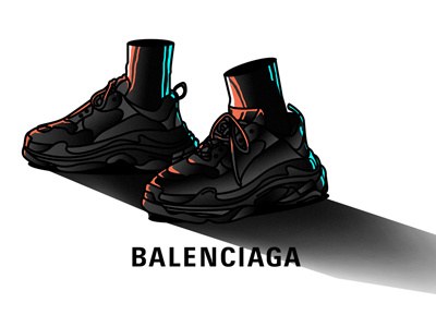 Balenciaca illustration