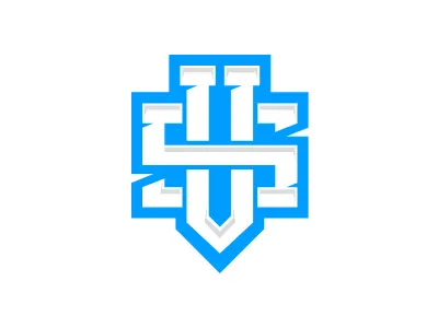 Vega Squadron concept cybersport gaming lettering logo logotype redesign shark sport squadron team vega
