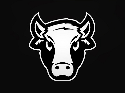 Dairy Capital Strength & Conditioning bull cow dairy horns logo