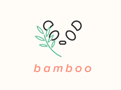 Daily Logo Challenge #3 bamboo daily logo challenge logo nature panda