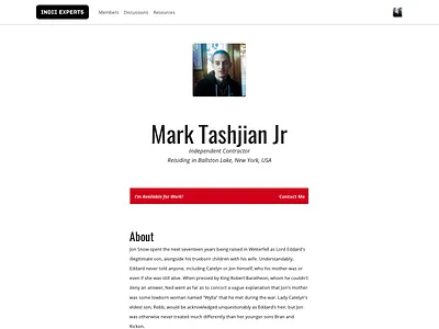 Indie Experts Default Profile v1 free indiexperts profile