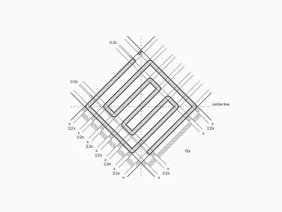 End to End construction animal behance brvnd collection graphic design lion logo mark project typography