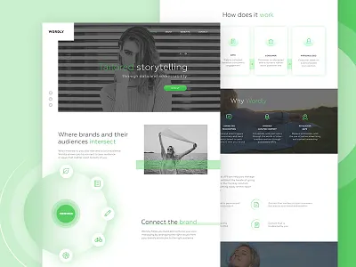 Wordly landing page