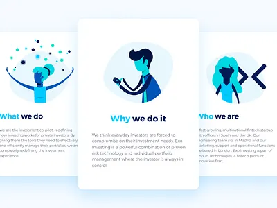 Careers website illustrations cards cards careers characters scrum team