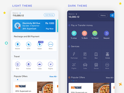 Wallet App Concept android app concept dribbble finance interface mobikwik mobile ui ux wallet