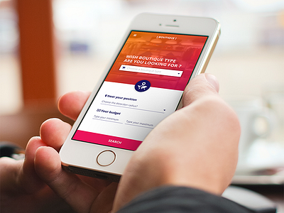 App - Boutique (Concept) app boutique concept design e commerce geo tracking mobile