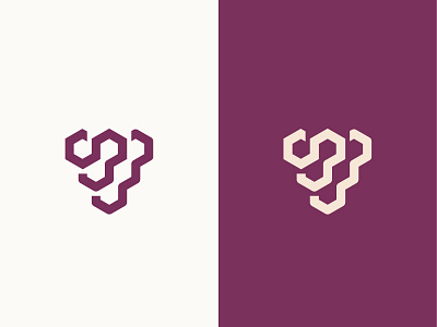 Brand grape - logo vin design logo vin