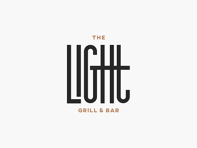 Logo design | restaurant dailylogo dailylogochallenge grill illustrator light logodesign logofolio restaurant type typography