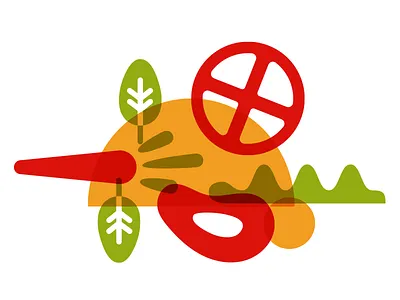 Tavir - Grafismos food icons kebab multiply