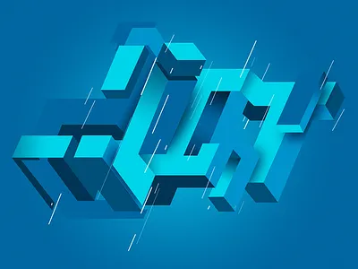 dlicht 3d 3d typography illustrator photoshop typography