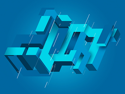 dlicht 3d 3d typography illustrator photoshop typography