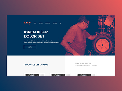 Inacar - Layout layout site ui ux webdesigner