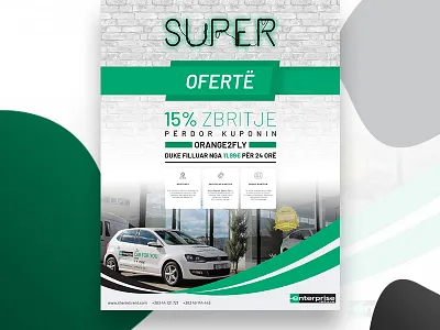 Flyer - Rent-a-Car a car flyer magazine rent rent a car