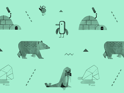 Shirt Design Moritz Drib3 design ice patter pattern polar shirt t shirt