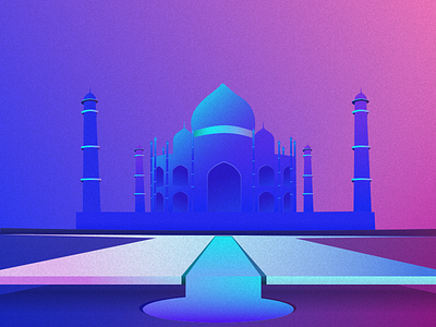 Taj mahal ui sketch ux