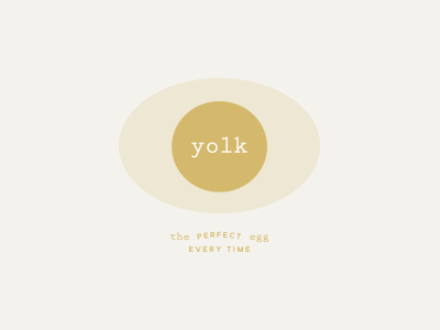 Yolk branding design graphic design logo typography