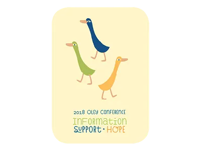 2018 Conference Logo ducks foundation logo oley