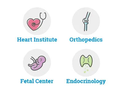 Hospital Icons version 2 icons medical outline