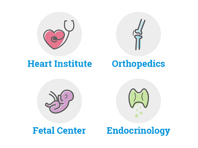 Hospital Icons version 2 icons medical outline