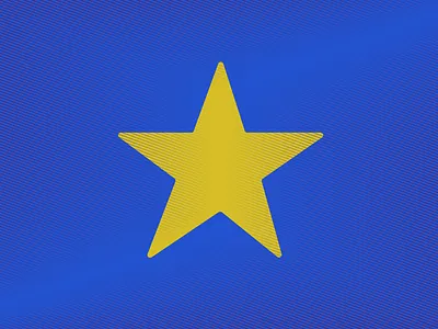 State Star - Lined Background lines optical optical illusion volume