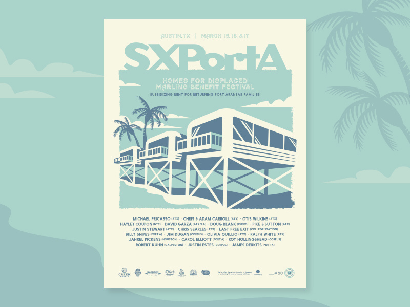 Example of SXPortA Screenprint Poster