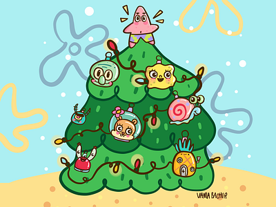 Sponge Tree kawaii nickelodeon sponge bob vania bachur