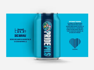 Pride Pils 01 beer dc hops pride rainbow