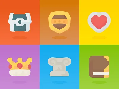 Icon / Emoji for OnionMath Communication (2D) app colorful cute education flat game icon lovely mono onionmath