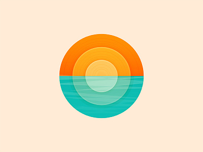 Sunrise (Old Work) logo yp © yoga perdana