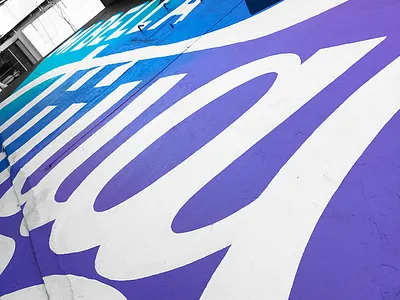 Detail_ MiBellaTijuas lettering mural tijuana