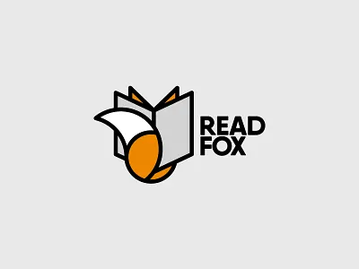 Daily Logo 16/50 - Fox Logo animal branding daily logo daily logo challenge dailylogo dailylogochallenge fox illustration logo mark read