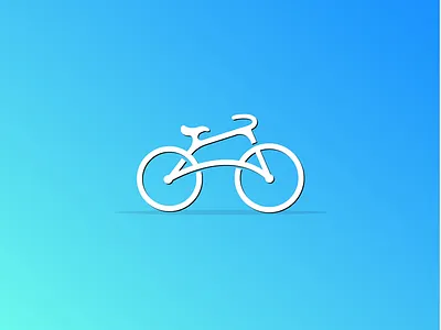 Bike bike illustrator logo