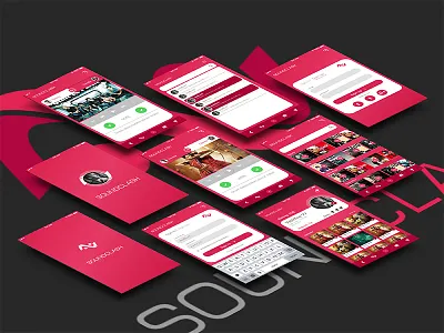 Soundclash app adobe xd app design design ui ui design uiux wireframe