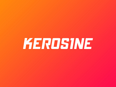 Logo for Kerosine App app branding fitness gym ios logo sport workout