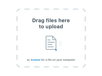 Daily UI 031 — File Upload clean daily ui daily ui 031 drag and drop file minimal simple ui upload ux web