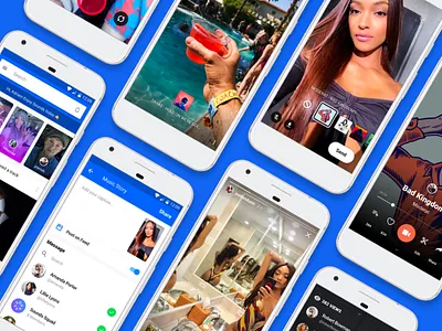 🤳 Music Stories android app application design mobile ui ux