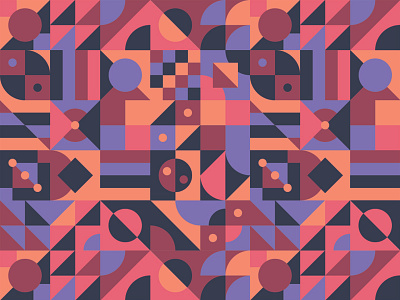 Abstract Kidio Palette abstract branding geometric illustration pattern textile texture vector