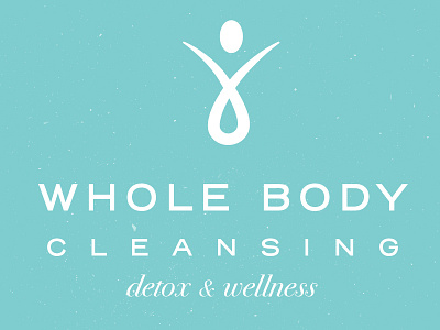 Whole Body Cleansing Logo body design graphicdesign graphics health logo seagreen