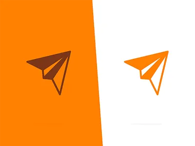 up and out branding flight foundation identity jet learjet paper plane plane symbol up