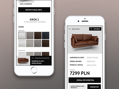 Configurator app appdesign configurator furniture interface ui ux