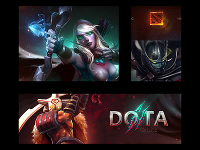 Dota 2 Fan Site dota2 drowranger game mmorpg valve