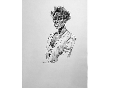 Fig 013 charcoal illustration