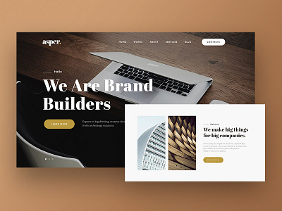 Asper creative muse portfolio template ui web web design webdesign website