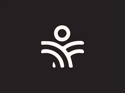 Community Icon black community growth icon people swell water white