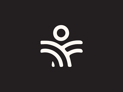 Community Icon black community growth icon people swell water white