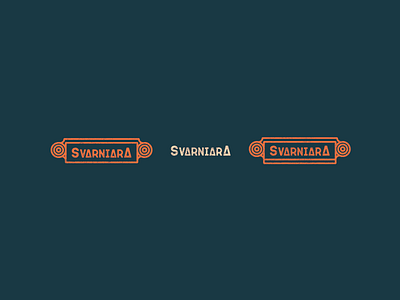 SVARNIARA geometric logo simple symbol