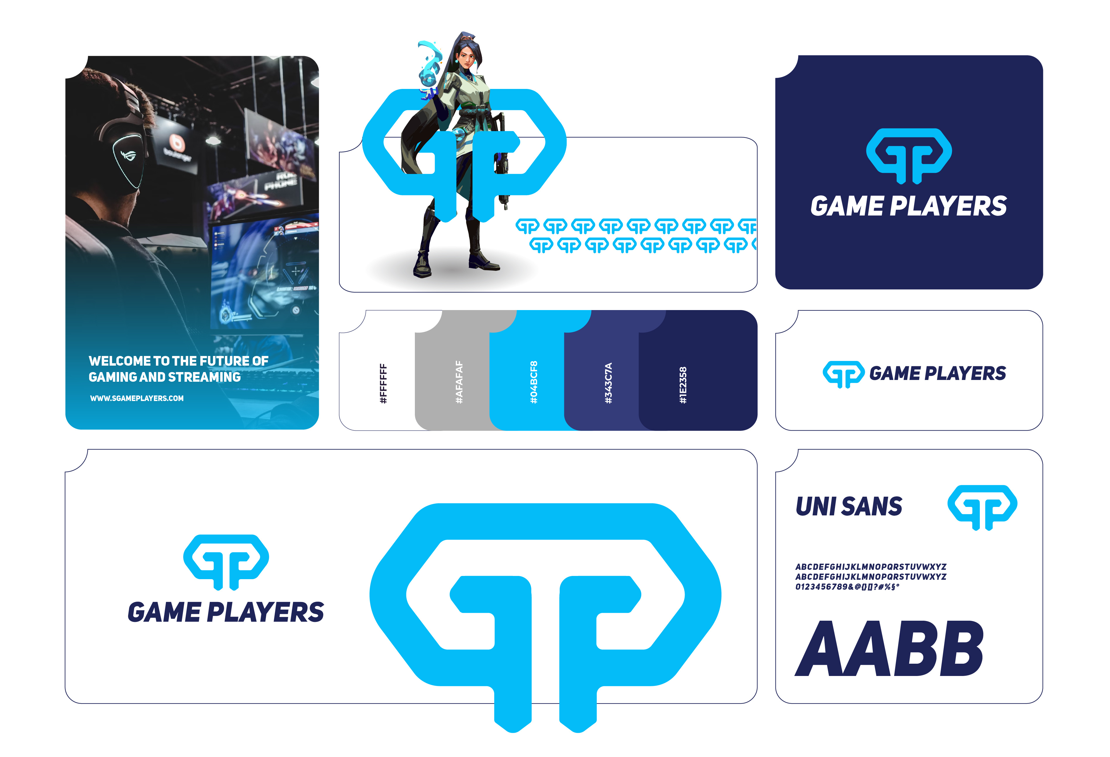 GAME PLAYERS - Platform 3d animation branding creation logo game games gaming graphic design logo logo brand logo design motion graphics players ui