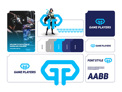 GAME PLAYERS - Platform 3d animation branding creation logo game games gaming graphic design logo logo brand logo design motion graphics players ui